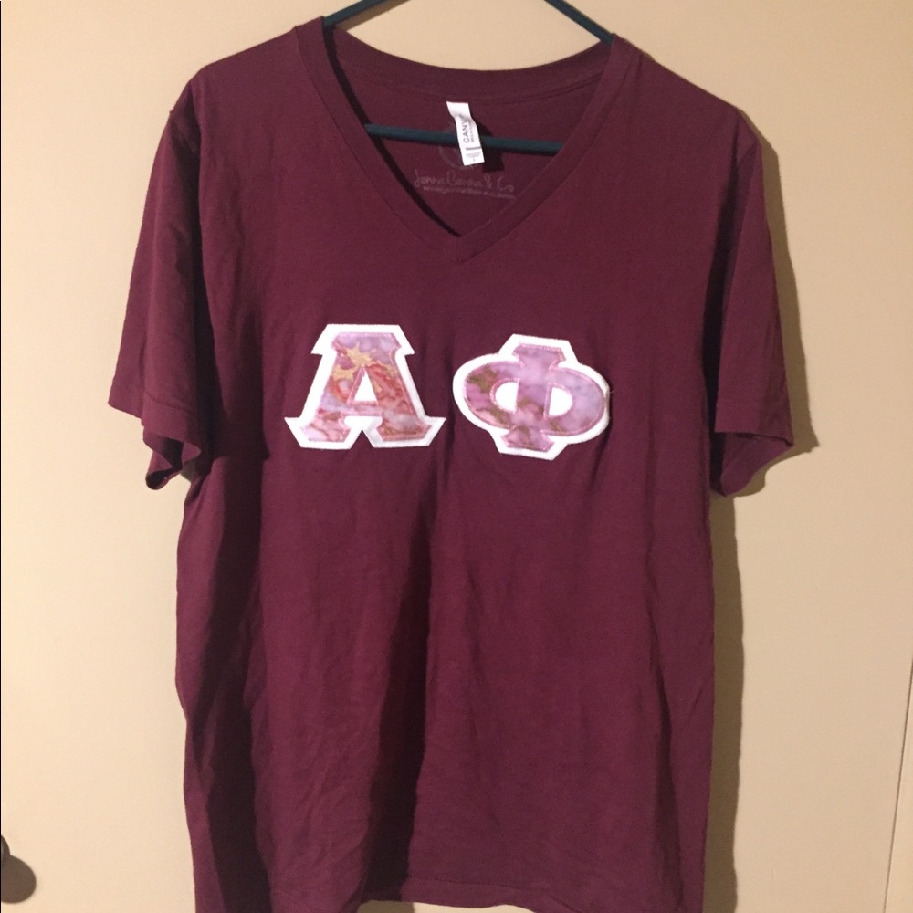 Alpha Phi Letter Shirt